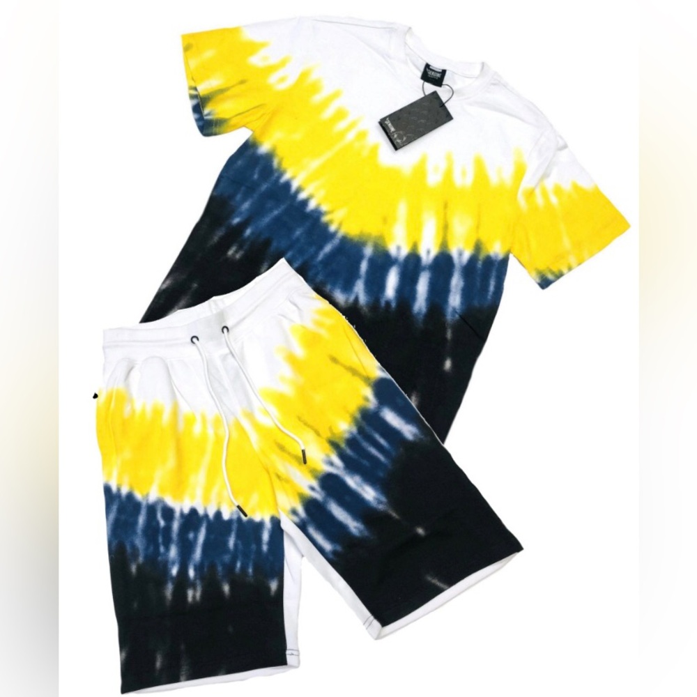 Genuine Tie Dye Short Set

Style# GN1117

Color: Gold, Blue, Black